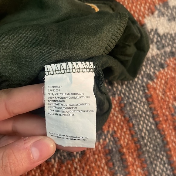 TINY × Anthropologie Evesham Floral Silky V Neck Cinched
Statement Back Top S - Picture 5 of 6